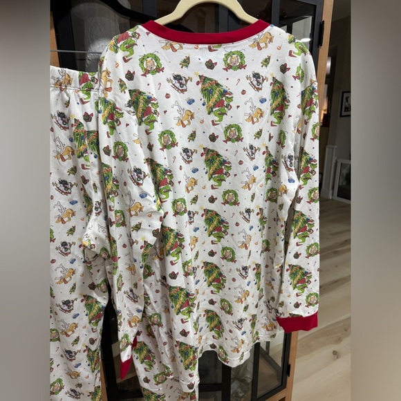 Smockingbird The Grinch pima pajamas set christmas dr. Seuss cindy lou pants - Picture 8 of 8